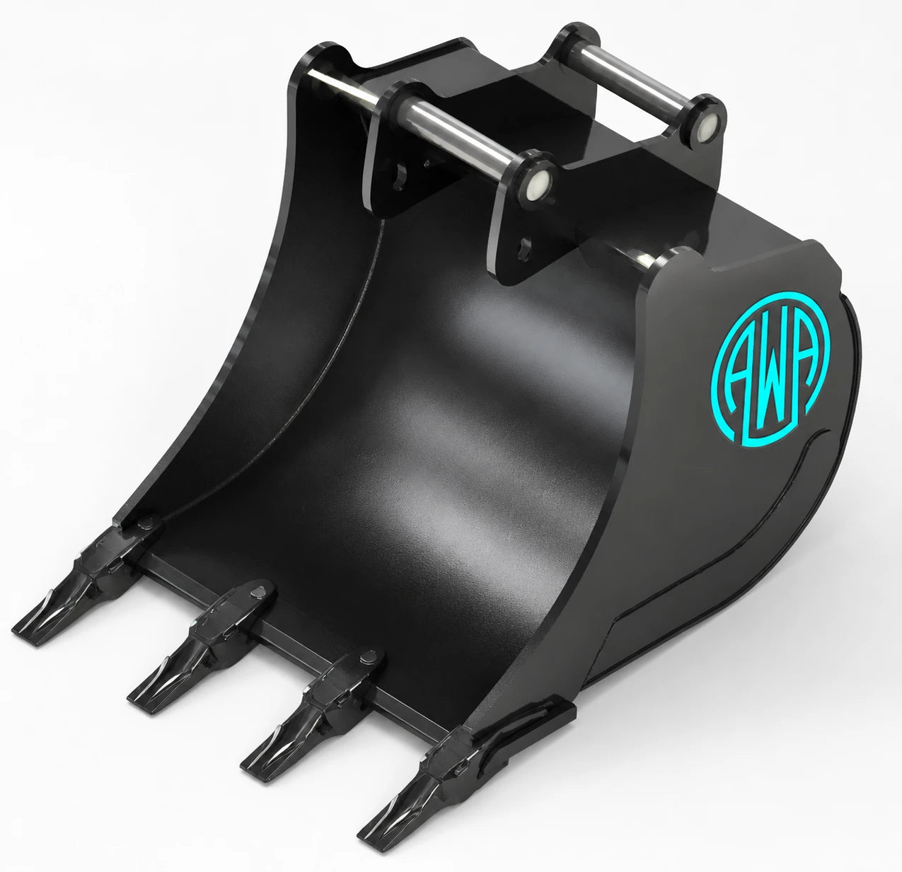 AWA Digging Bucket S30/180 with teeth 0.5-2T, relit product view