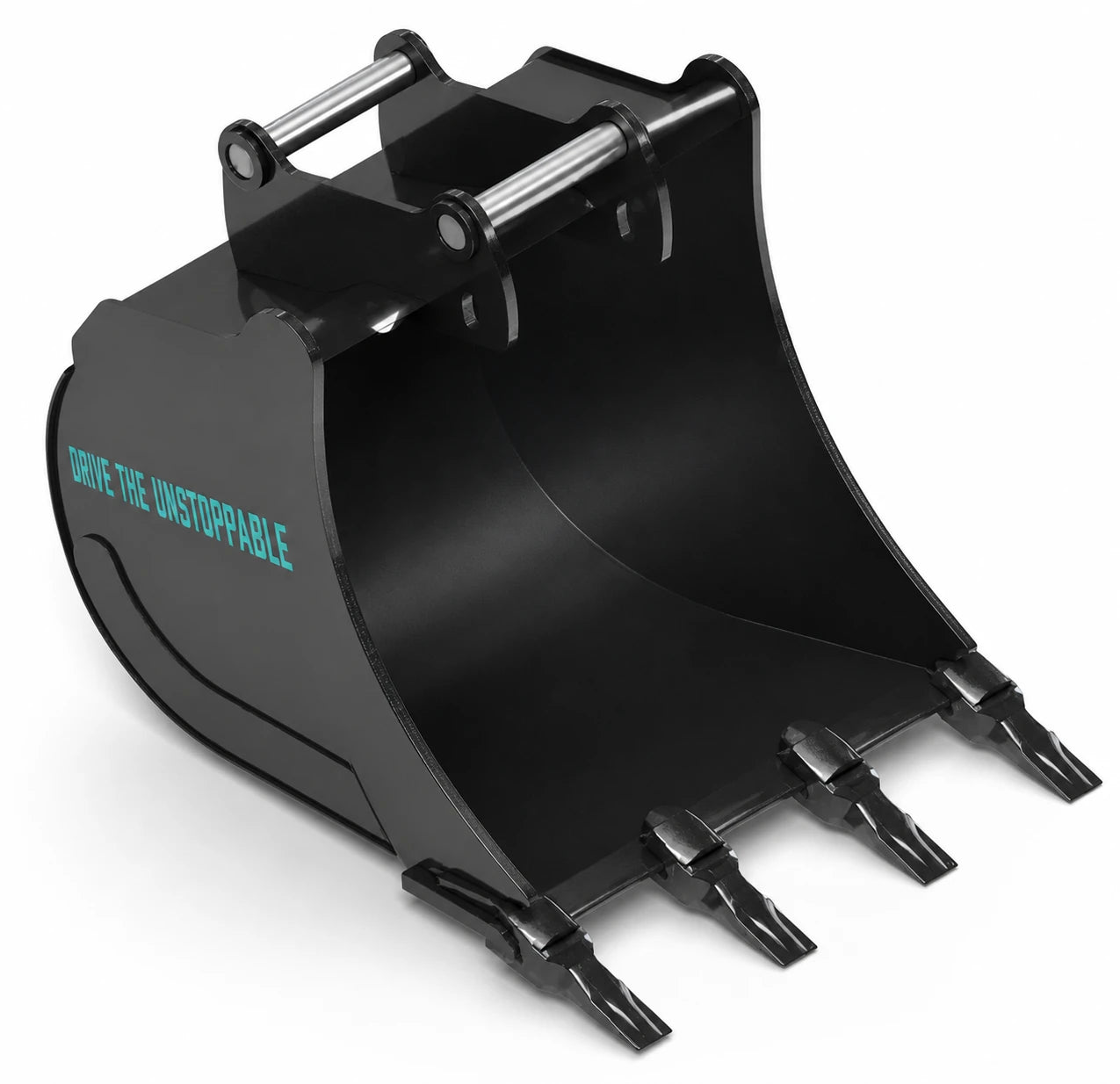 AWA Digging Bucket S70 with teeth 18-25T, relit rear product view